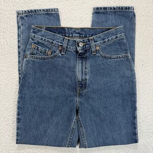 VTG Levis 512 Tapered Jeans‎ Men's 26x28 USA Made Y2K Grunge Streetwear Casual